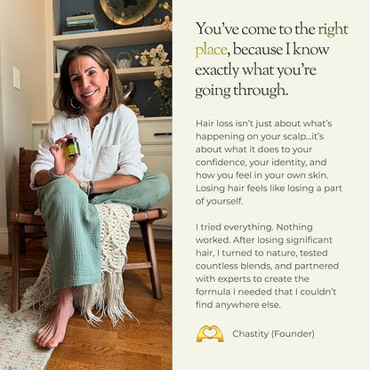 regener8 3-in-1 Hormonal Hair Loss & Thinning Treatment - Scalp Reset System With Multi-Signal Hair Growth Oil, Scalp Massage Brush & Cortisol-Reducing Candle - Complete Hair Revival Bundle for Women