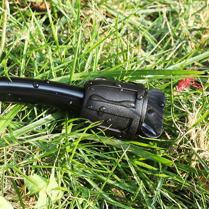 Bonviee 10 Pack 5/16” Drip Irrigation End Cap Connectors, Barbed Lock End Plug Fittings for 5/16 Inch Tubing, Leak-Proof Closure for Garden Hose Drip Line Termination, Easy No-Leak Installation