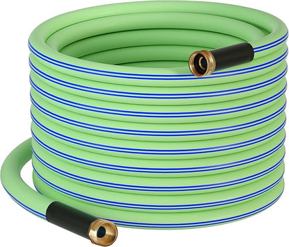 Atlantic Heavy Duty Garden Hose 75 ft x 5/8 Inch Green Color Water Hose (75 Feet)