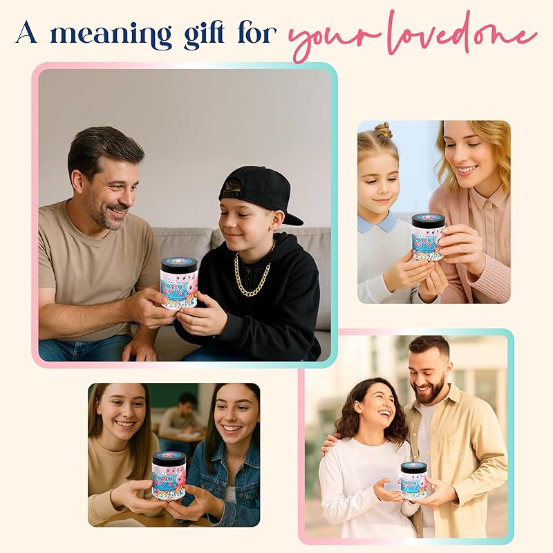 Positive Octopus Jar with 60 Daily Affirmation Cards, Emotional Support Octopus, Positive Octopus, Octopus Decor, Octopus Gifts, Motivational Cards, Inspiring Gift, Octopus Gifts For Women