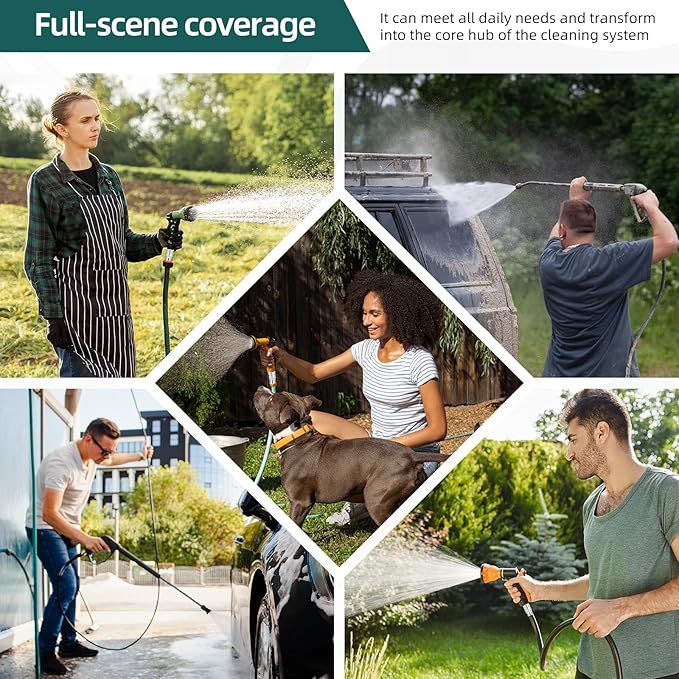 Quick Connect Hose Fittings，2025 upgraded version Garden Hose Quick Disconnect Set， Universal Fit 3/4 Inch GHT Stainless Steel, Water Hose Connector，Quick Release Hose Connector，3 Pack，