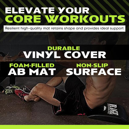 Rage Fitness Abdominal Mat, Ab Mat, Core Trainer, Crossfit Core Workouts, Sit ups, Crunches - Workouts Included