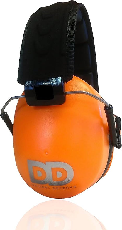 DECIBEL DEFENSE Professional Safety Ear Muffs 37dB NRR - The HIGHEST Rated & MOST COMFORTABLE Ear Protection For Shooting & Industrial Use - THE BEST HEARING PROTECTION GUARANTEED