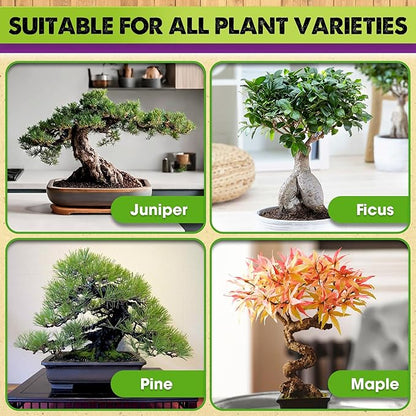 DUSPRO Recycle Premium Bonsai Soil Mix Ready to Use Pre-Mixed 5in1 with Akadama, Pumice, Vermiculite, and Peat Moss Professional Bonsai Potting Soil Mix 2 Qrt