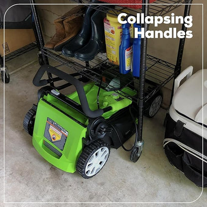 Greenworks 48V (24V x 2) 17" Cordless (Push) Lawn Mower (125+ Compatible Tools), (2) 4.0Ah Batteries and Dual Port Rapid Charger Included