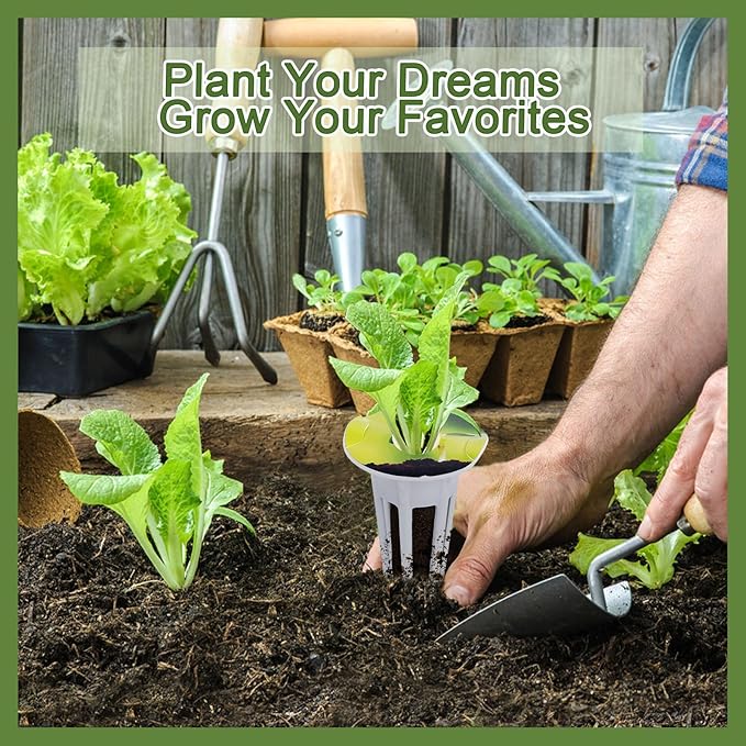 79 PCS Hydroponic Indoor Seed Pods, Growing System Kit for Aerogarden & Other Brands - Seed Starter, Growing Herb Pods Kit with 24 Grow Sponges, 12 Baskets, 12 Domes, 30 Labels & 1 Tweezer