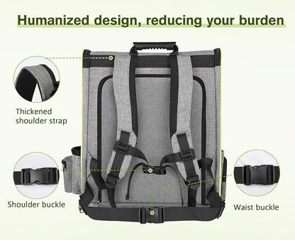 Pecute Pet Carrier Backpack, Cat Backpack Carrier, Expandable with Breathable Mesh for Small Dogs Cats Puppies, Dog Backpack Carrier for Hiking Travel Camping Outdoor, Hold Pets Up to 18 Lbs