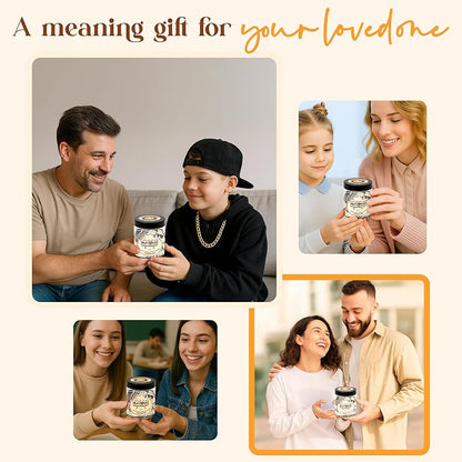 Positive Dumpling Jar with 60 Daily Affirmation Cards, Emotional Support Dumplings, Dumpling Gifts, Dumpling Gifts For Women