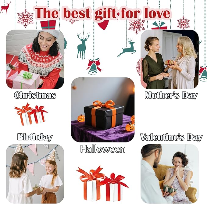 Stained Glass Window Hanging 4 Pcs Set Purple Flower Theme Large 11.8" - Tulip Suncatcher Door Garden Sun Catcher Decor Birthday Christmas for Plant Lovers Woman Nana Men