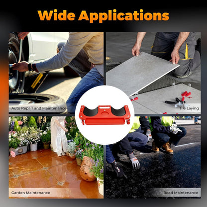 Movable Knee Dolly with Tool Tray Sponge Cushioned Knee Pad 20.08 * 5.51in