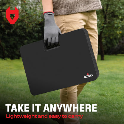 NoCry Extra Thick Professional Garden Kneeling Pad — Heavy Duty Anti-Slip Coating, Ultra Soft High Density Foam Cushion, Water & Dirt Resistant, Shock Absorbent Garden Kneeler