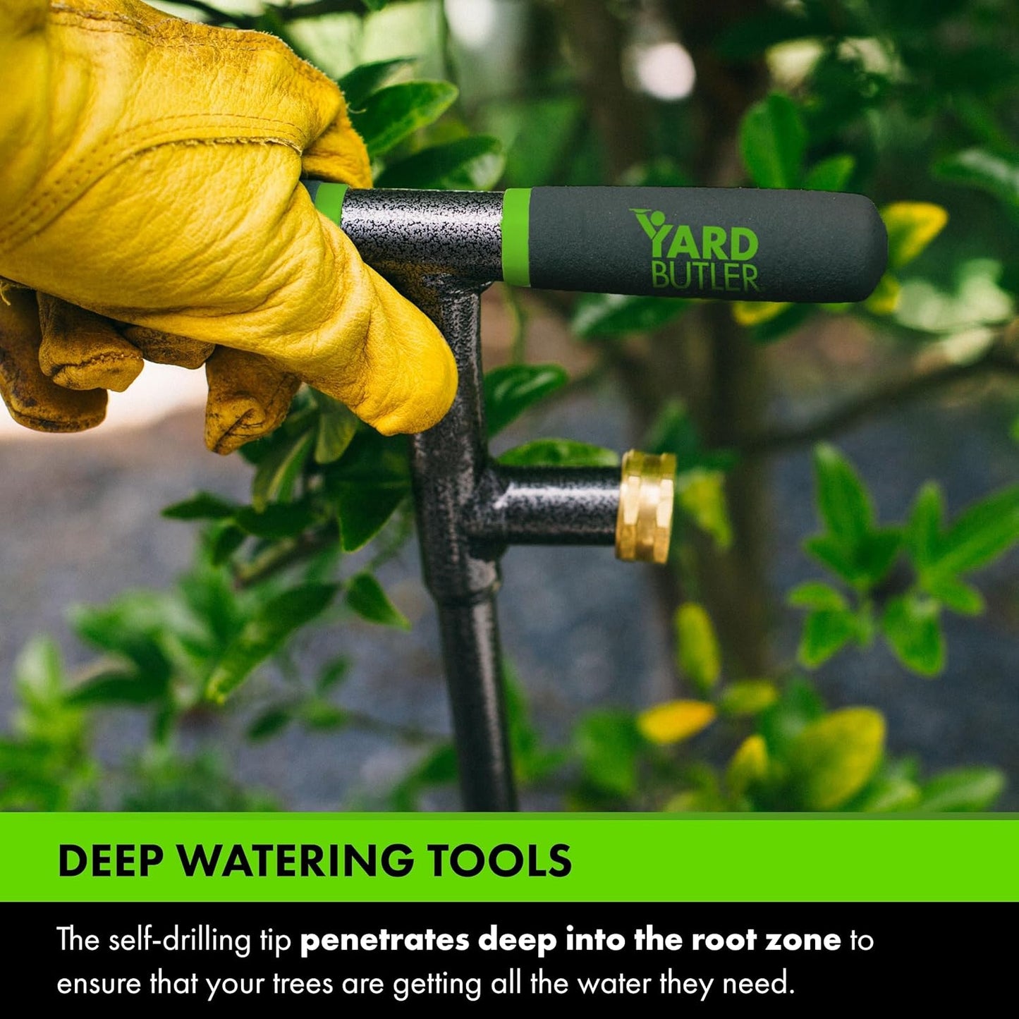 Yard Butler Deep Root Irrigator - Unique Gardening Tool for Irrigation - Deliver Water Directly to Plant Roots - Promote Healthy Growth & Minimize Water Waste - Easy-to-Use Gardening Supplies
