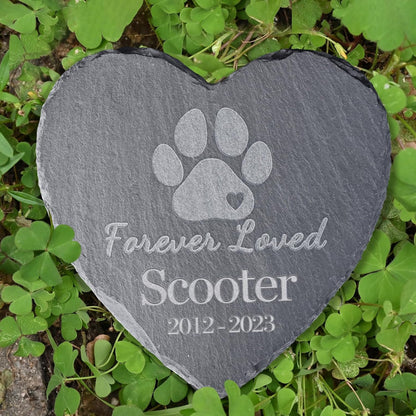 Personalized Dog & Cat Memorial Stones - Sympathy Gifts for Pet Loss