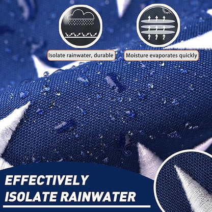 American Flag for Outside 4x6 Ft - TearProof Series Outdoor Use US Flags - Long Lasting, Fade Resistant - Thick Spun Polyester USA Banner - High Wind United States Flag - Embroidered Stars, Sewn Stripes, Brass Grommets