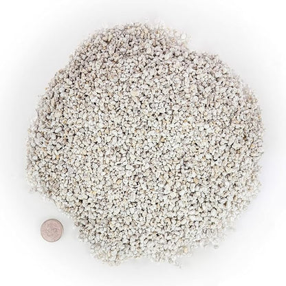 Gardenera Organic Perlite — Medium/Fine Grade Horticultural Soil Amendment for Indoor & Outdoor Container Plants for Drainage Management and Enhanced Growth (2 Quart)