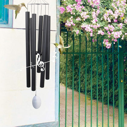 Taman Large Wind Chimes, 66” Wind Chimes for Outside Deep Tone Memorial Sympathy with 6 Tuned Tubes Gifts for Patio Balcony Garden Yard Home Decor