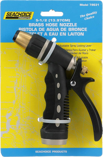 Seachoice Plastic Hose Nozzle w/Locking Spray Lever