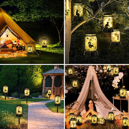 Dachshund Solar Lanterns Weiner Dog Gifts for Women/Men, Weiner Dog Mom Gifts, Unique Birthday Gifts for Dachshund Lover, Garden Decoration for Yard, Patio,Backyard,Porch Pet Memorial Solar Lights