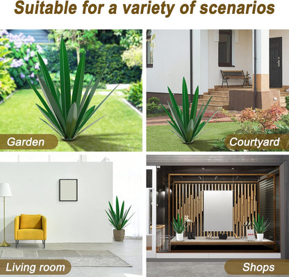 Homight Metal Tequila Country Sculpture DIY Tequila Plant Home Decor Country Tequila Garden Ornament Indooutdoor Statuette Patio Lawn Patio Stake Decoration Gift to The Garden…