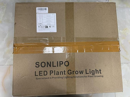 2024 New SPF2000 200W LED Grow Light 3x3ft Coverage with New Diodes & IR Lights Full Spectrum Veg Bloom Growing Lamps for Indoor Plants Seeding Flower Led Plant Light Fixture