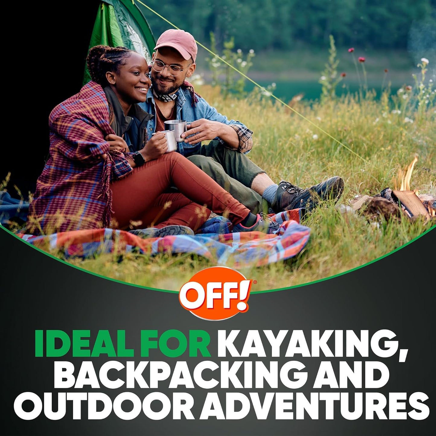 OFF! Deep Woods Sportsmen Insect Repellent Spritz, Maximum Strength, Bug Spray with up to 10 Hours of Protection, 1 oz (Pack of 12)