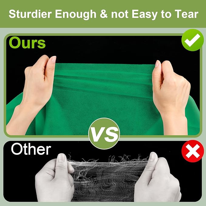 Winter Frost Cloth Plant Frost Protection Covers 10 FT x 20 FT Reusable Cold Weather Green Plant Covers Outdoor - Outdoor Frost Cloth for Protection, Seasonal Delay