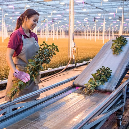 Thorn Proof&Puncture Resistant Gardening Gloves with Grip,Garden Gloves for Women, Leather Work Gloves,Gifts