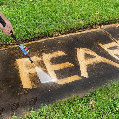 Pressure Cleaner 5000 PSI 3.0 GPM Adjustable Pressure, Power Cleaners Powered with 33ft Pressure Hose, 4 Nozzles and 500ml Foam Cannon, Cleaner Machine for Home, Car, Blue