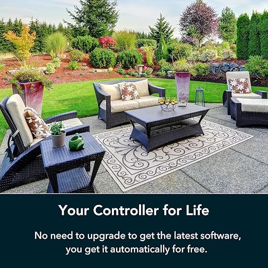 Rachio WiFi Smart Sprinkler Controller (8-Zone Irrigation Remote Control) – App-Based Scheduling, Local Weather Intelligence, Rain Skips, Easy DIY Install