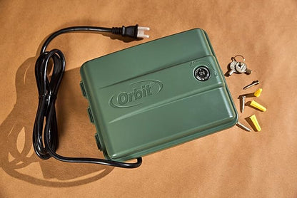 Orbit 57896 6-Station Outdoor Swing Panel Sprinkler System Timer