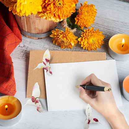 Wildflower Seed Paper - Set of 24 Hummingbird-Shaped for Funeral Favors, Memorial Gifts, & Sympathy Gifts for Loss of Father and Mother (Pink)