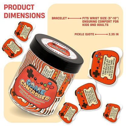 Positive Game Controller Jar With 60 Affirmation Cards – Gamer Gifts For Teen Boys, Emotional Support Game Controller, Husband - Dad Birthday Gift, Game Controller Gift For Son