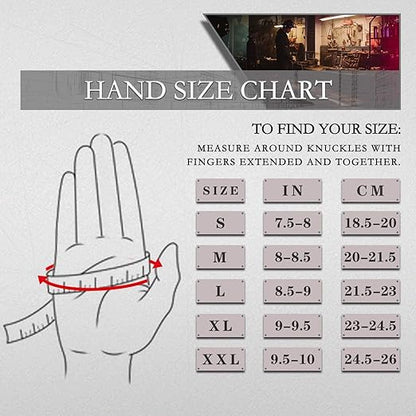 HLDD HANDLANDY 2 Pairs Pigskin Leather Work Gloves for Men & Women, Reinforced Palm, Soft & Breathable Design for Driving, Construction, Welding, Chainsaw, Farm, Gardening, Yardwork