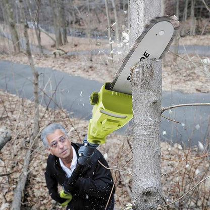 Sun Joe 24V IONMAX Cordless Lawn Care System, Grass and Hedge Trimmer Outdoor Combo Power Tool Kit with 8” Pole Saw, Batteries, and Charger, GTS4002C