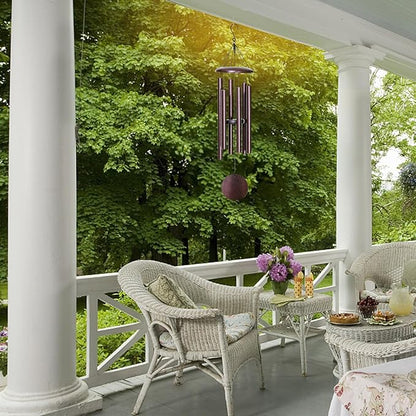 Wind Chimes for Outside Deep Tone, 38'' Large Memorial Wind Chimes Outdoor, Wind Chime Gifts for Garden Balcony Patio and Home Décor. Bronze