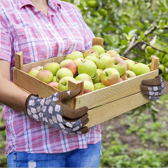 Gardening Gloves for Women and Men, Garden Gloves with Touch Screen, Thorn Proof Puncture Resistant Working Gloves, Gardening Gifts for Women, Size Small