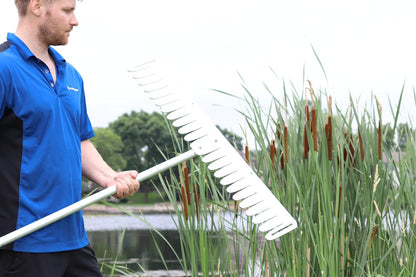 WeedRipper Aquatic Weed Puller for Lake & Pond Sea Weed (4 FT Stub Handle)