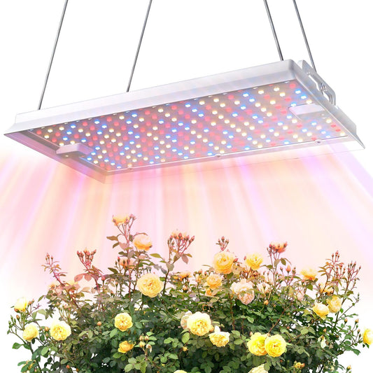 Plant Grow Light, [Smart APP & Expansive 3x2 Ft Coverage] Genuine 100W Output LED Full Spectrum for Indoor Plants, 8-Level Brightness, Supports Hanging (Light Panel)
