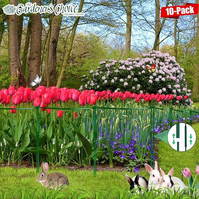 10-Pack Adjustable Height Snake Plant Support Stakes- Sturdy, Rust-Resistant Plant Supports for Indoor and Outdoor Potted Plants (16x10Inch) - Flower and Garden Peony Support