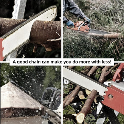 4 Pack 10 Inch Chainsaw Chain .043" Gauge 3/8" LP Pitch 40 Drive Links, Replacement Chain 10" Fits for Ryobi P546, Worx WG322, Echo, Milwaukee M18 FUEL Pole Saw, Echo and More R40