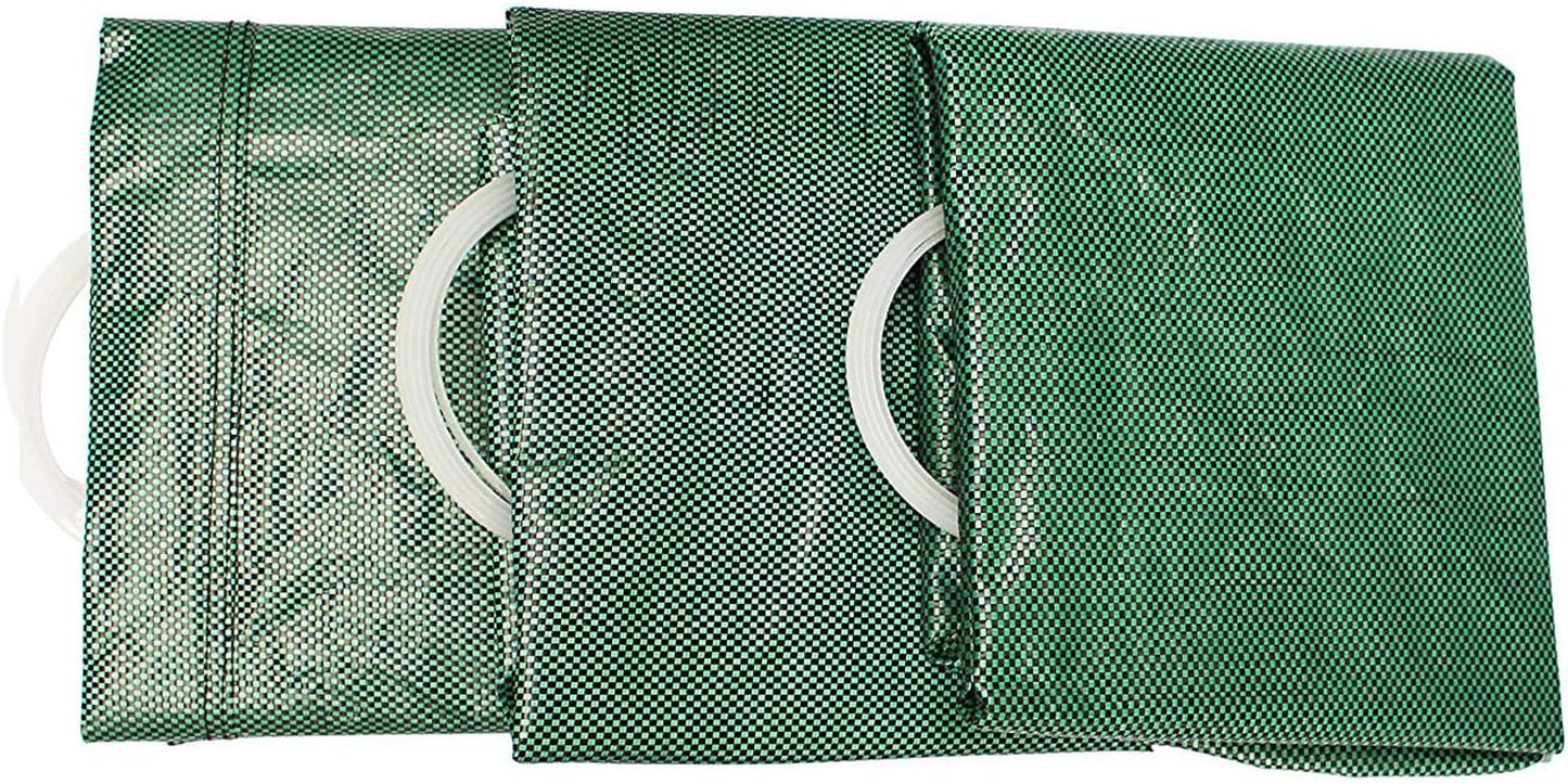 Gardzen 3-Pack 40 Gallon Yard Waste Bags - Reuseable Heavy Duty Gardening Bags, Lawn Pool Garden Leaf Waste Bag