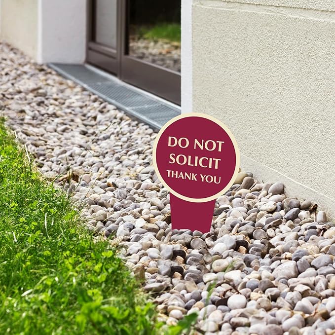 SmartSign Custom Designer Yard Stake Sign - Add Your Message, 6" x 12", Paddle Shape, 120 mil Aluminum Composite Sign w/Overcoat for Outside, Integrated Ground Stakes, Reflective Option, USA-Made