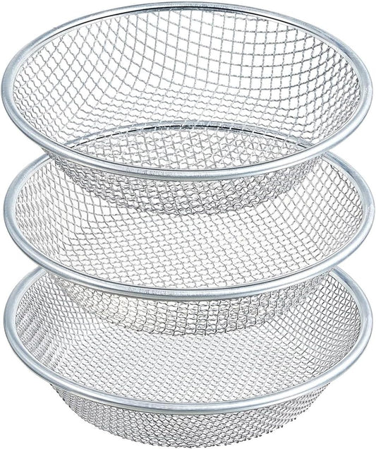 3PCS Soil Sifter for Gardening, Rock Sifter for 5gallon,Compost Sifter Dirt Sifter,Captures Dirt Rocks Sawdust