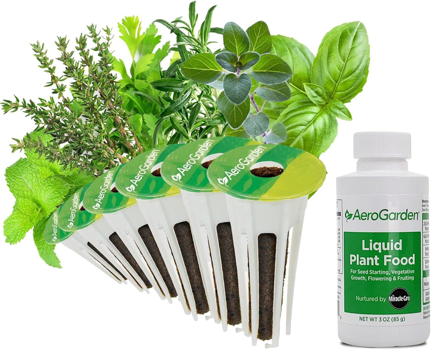AeroGarden Assorted Italian Herb Seed pod Kit, 6-Pod
