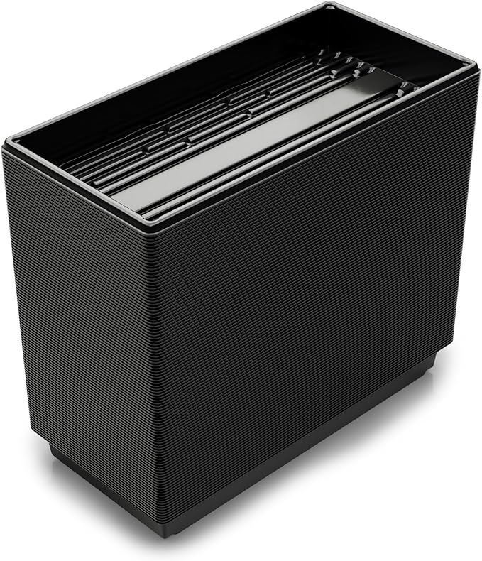 10x20 Inch Black Plastic 100 Pack Plant Propagation Tray – Growing Trays for Garden, Planting, Seedling, Soil & Hydroponic Horticulture - Microgreen Trays Grow Plants - No Drain Holes