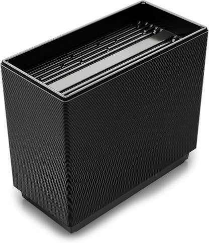 10x20 Inch Black Plastic 100 Pack Plant Propagation Tray – Growing Trays for Garden, Planting, Seedling, Soil & Hydroponic Horticulture - Microgreen Trays Grow Plants - No Drain Holes