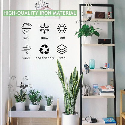 Indoor Plant Trellis for Climbing Plants Indoor Trellis Indoor Metal Trellis 4 Pack for Garden Plants Support Small House Plant Trellis for Vines, Flower