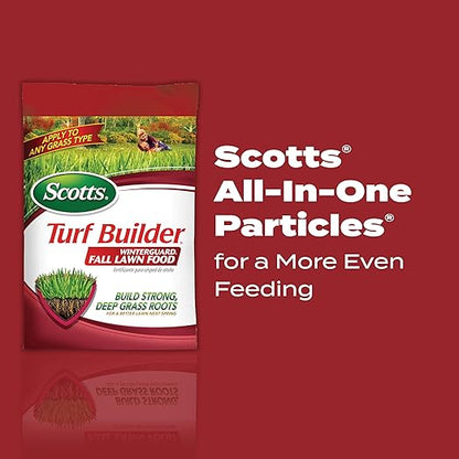 Scotts Turf Builder WinterGuard Fall Lawn Fertilizer for All Grass Types, 5,000 sq. ft., 12.5 lbs.