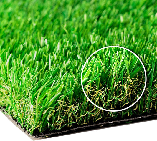 SunVilla 10'X67' Artificial Grass Realistic [Customized Sizes] Grass Height 1 3/8" Indoor/Outdoor Artificial Grass/Turf Many Sizes 10FTX67FT (670 Square FT)