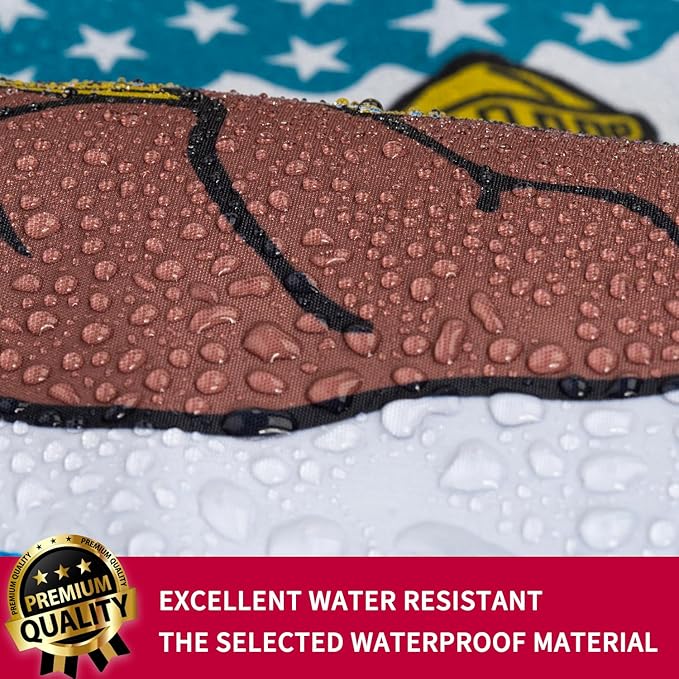 XIFAN Premium Missouri State Flag 3x5 ft Outdoor, Double Sided Embroidered Pattern, Heavy Duty 210D Nylon MO Flags, the Strongest Longest Lasting for Outside with Sewn Stripes/Brass Grommets